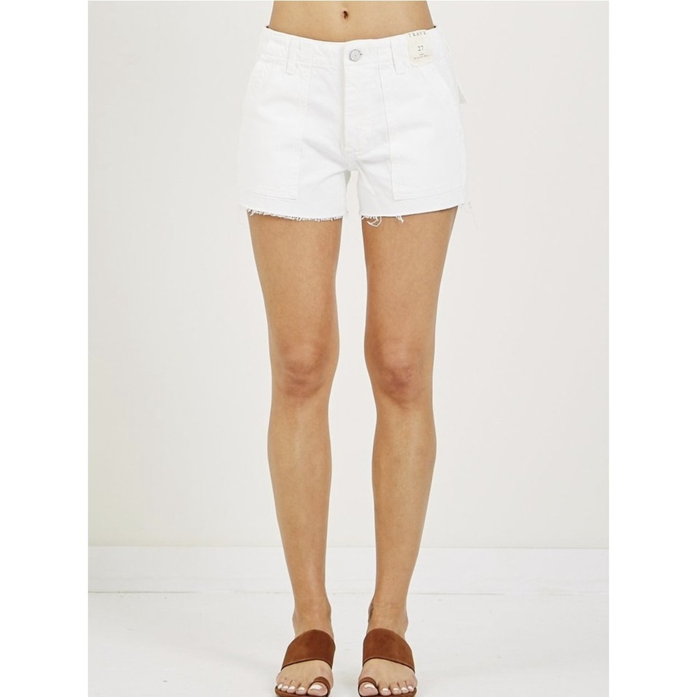 NWT Trave Denim Shorts Lara wash: Big Empty Size 26 (MSRP $208)